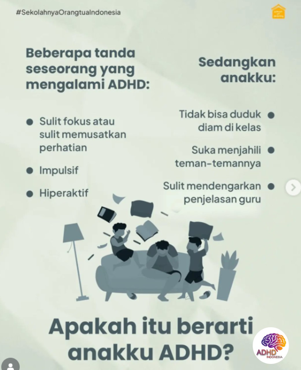 Ciri dan Gejala ADHD pada Anak Usia Dini di Kabupaten Ogan Komering Ulu Timur