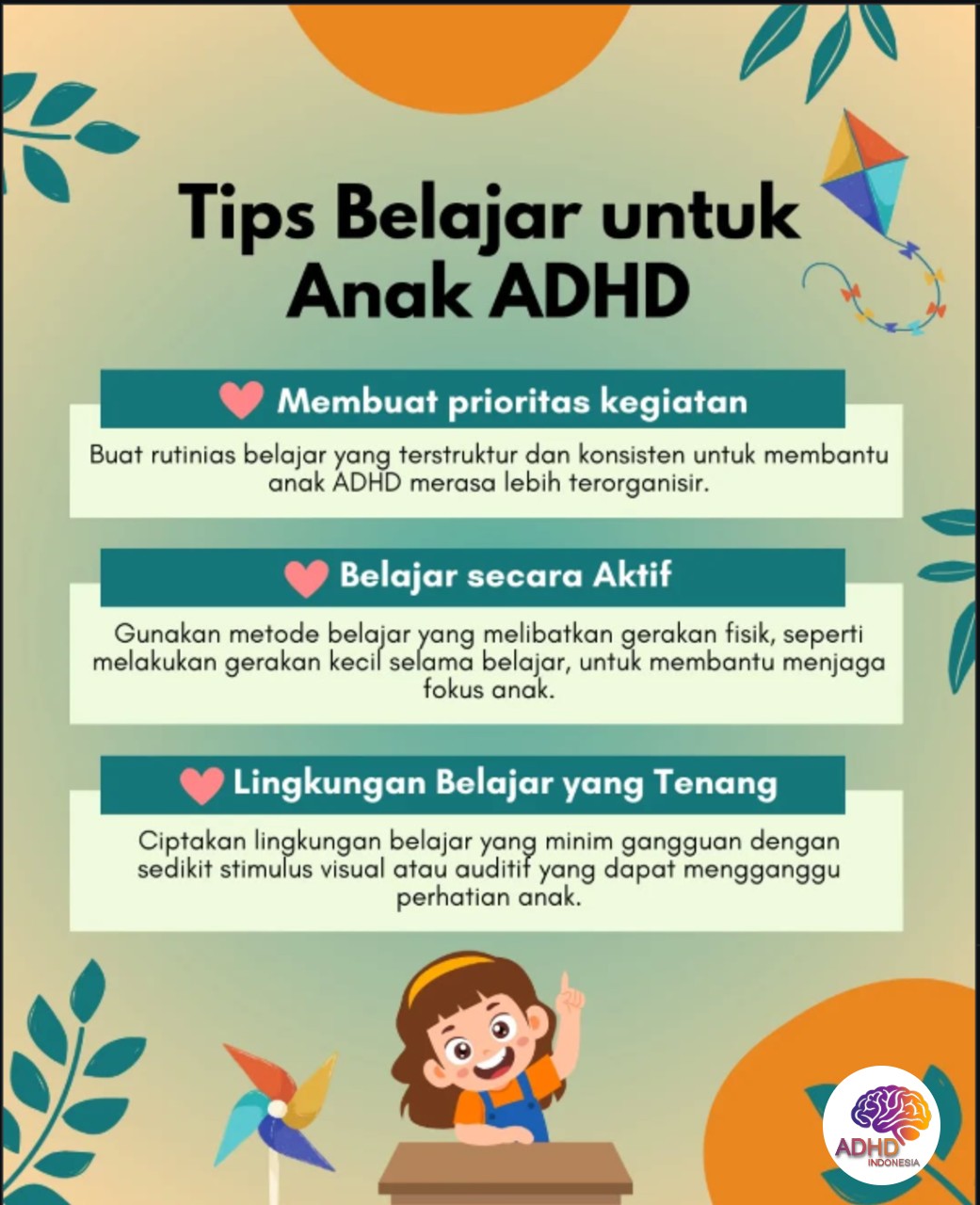 Strategi Belajar yang Cocok untuk Anak ADHD di Kabupaten Ogan Komering Ulu Timur